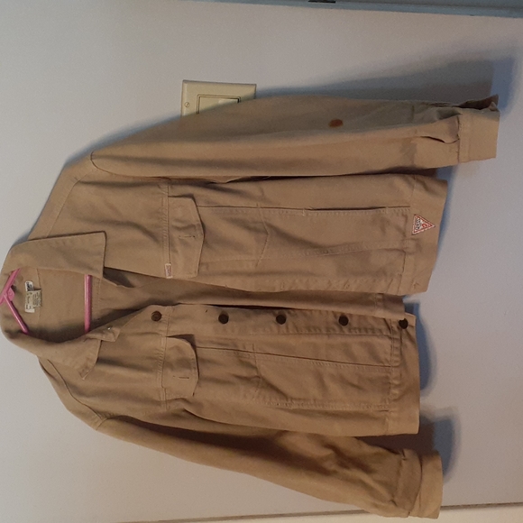 Guess by Marciano Tan Jean Jacket, Size CL - Picture 1 of 4